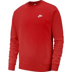 Red Nike Crewneck